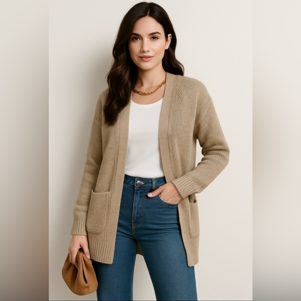 Banana Republic Tan Cardigan